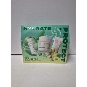 Innisfree Hydrate + Protect Limited Edition Skincare Set Brand New In Box